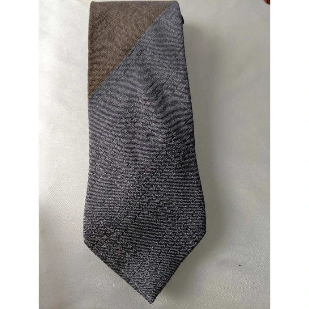 Ermenegildo Zegna Silk Tie Lot of 5 Mens Designer Italian Neckties Geometric